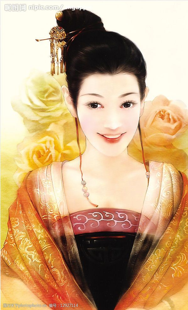 关键词:古典美女 古典 美女 古装 jpg 文化艺术 美术绘画 德珍画集