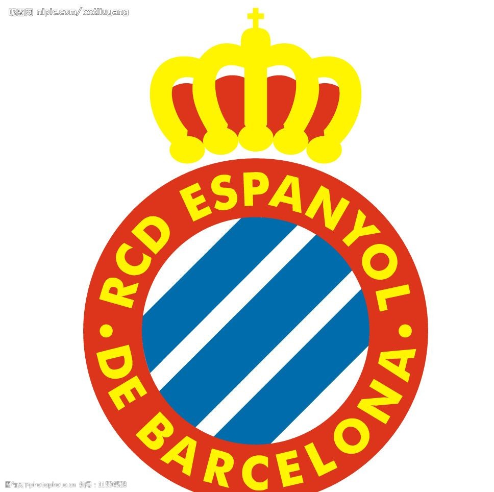 关键词:西甲西班牙人队标志 西甲 足球 队标 标识标志图标 其他 西甲