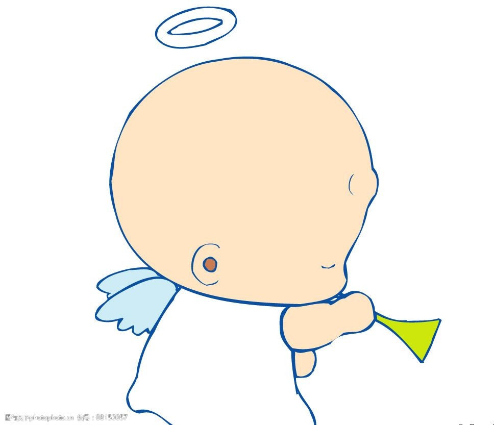 关键词:小天使 可爱宝宝小天使 矢量人物 儿童幼儿 可爱小天使 矢量