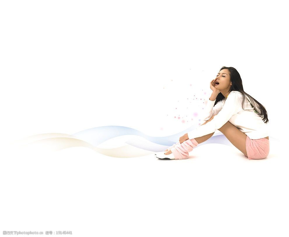 人物ps分层素材_韩国美女8图片