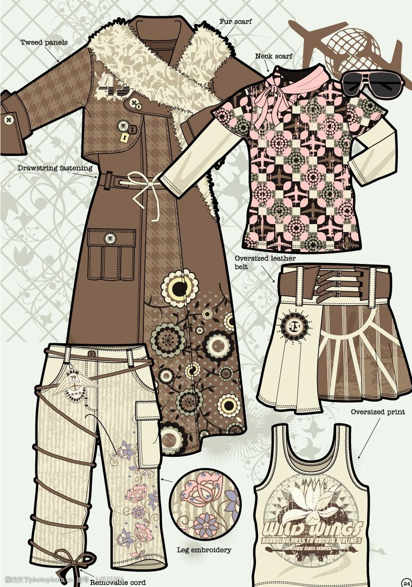 日本潮流服饰设计1 日本 潮流 服饰设计 广告设计 其他设计 服装设计