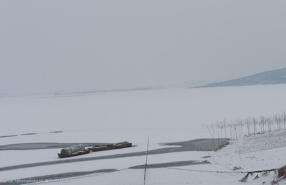 独钓寒江雪图片