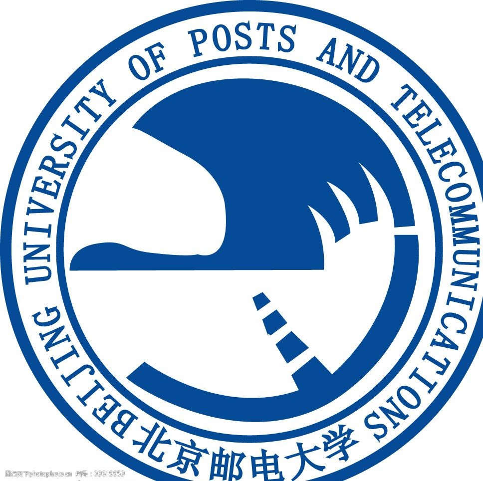 关键词:北京邮电大学校徽 北京邮电大学校徽矢量图 标识标志图标 公共