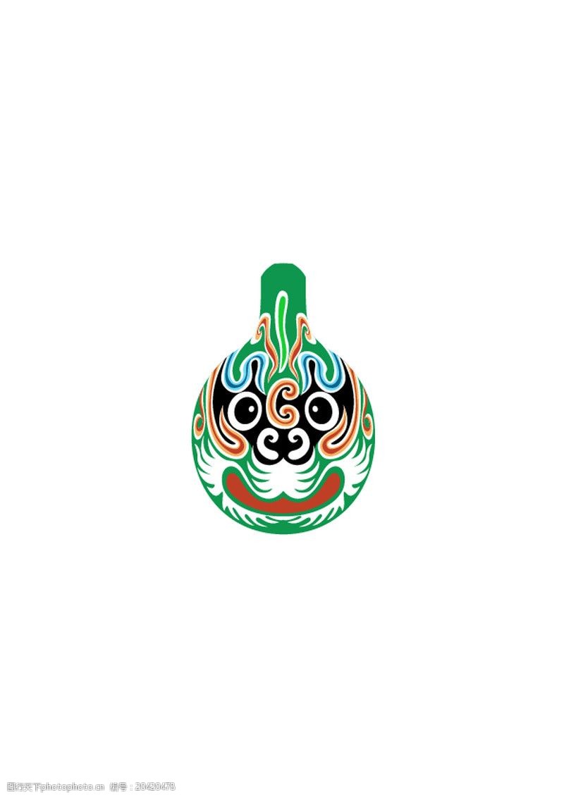 马勺脸谱0010