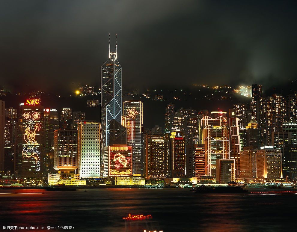 珠海城市风景,珠海夜景图片