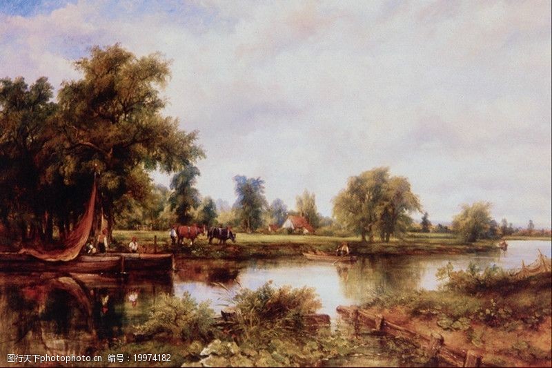 关键词:风景油画 国外传世名画
