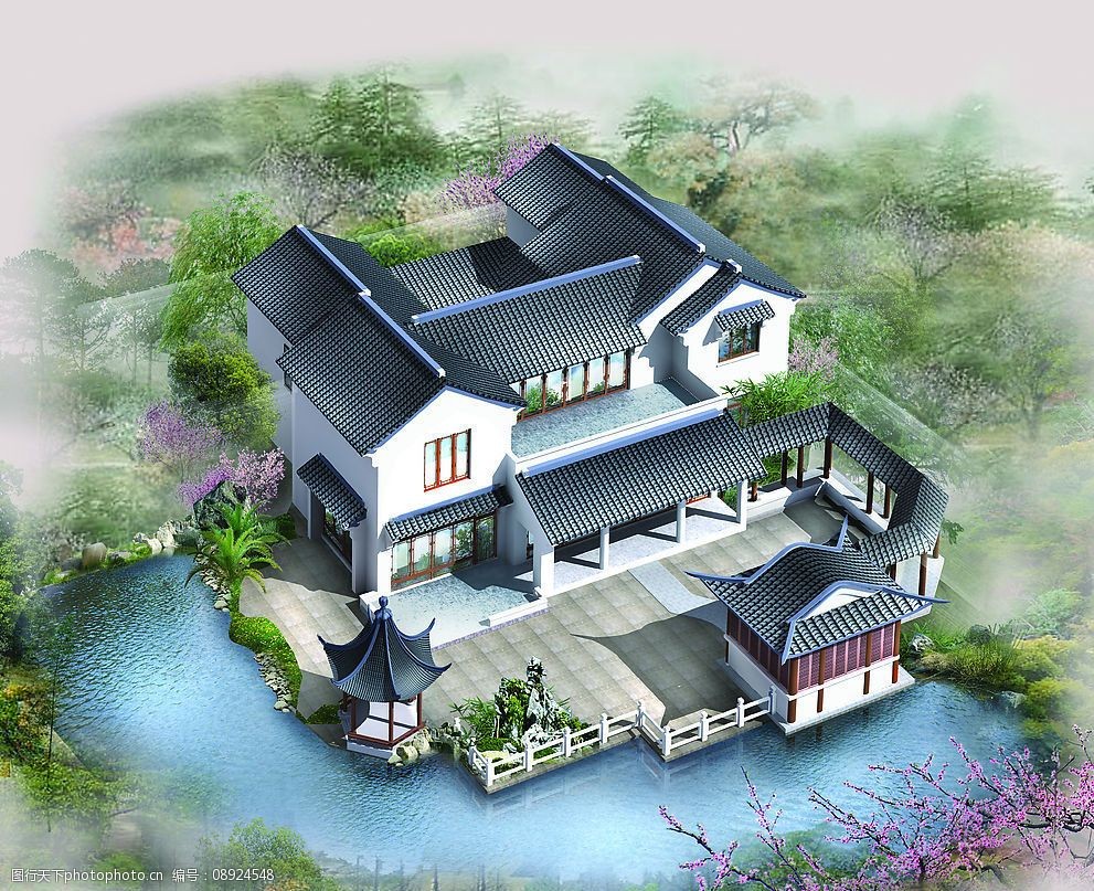 关键词:别墅全景图 3d        园林 全景 别墅 3d设计 3d作品 设计