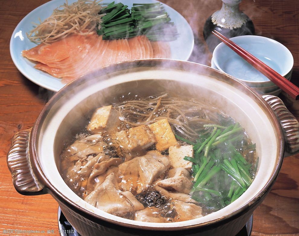 猪肉豆腐锅图片