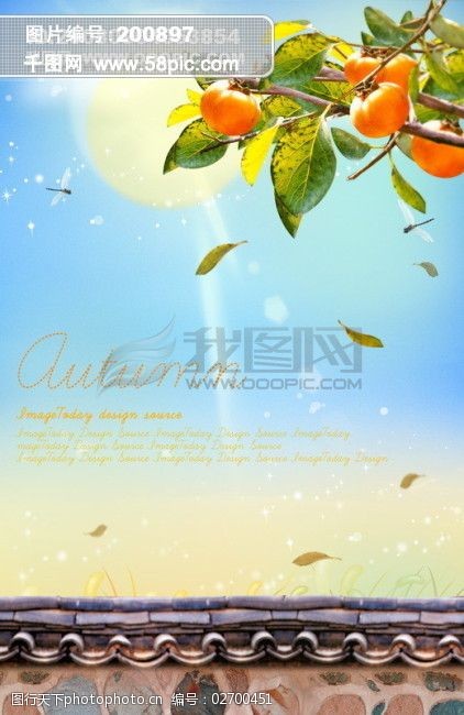 春天夏天秋天风景浪漫情景花朵花园树枝树叶韩国花纹图库2psd分层素材