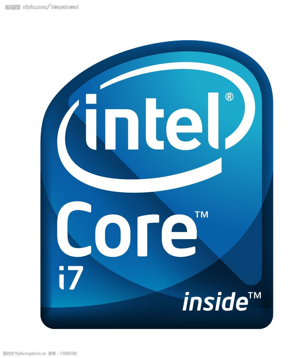 关键词:英特尔core i7 logo 英特尔 intel core 标识标志图标 企业