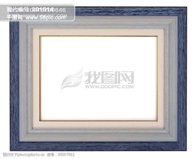 边框框架相框方框长方形油画框构造广告素材大辞典