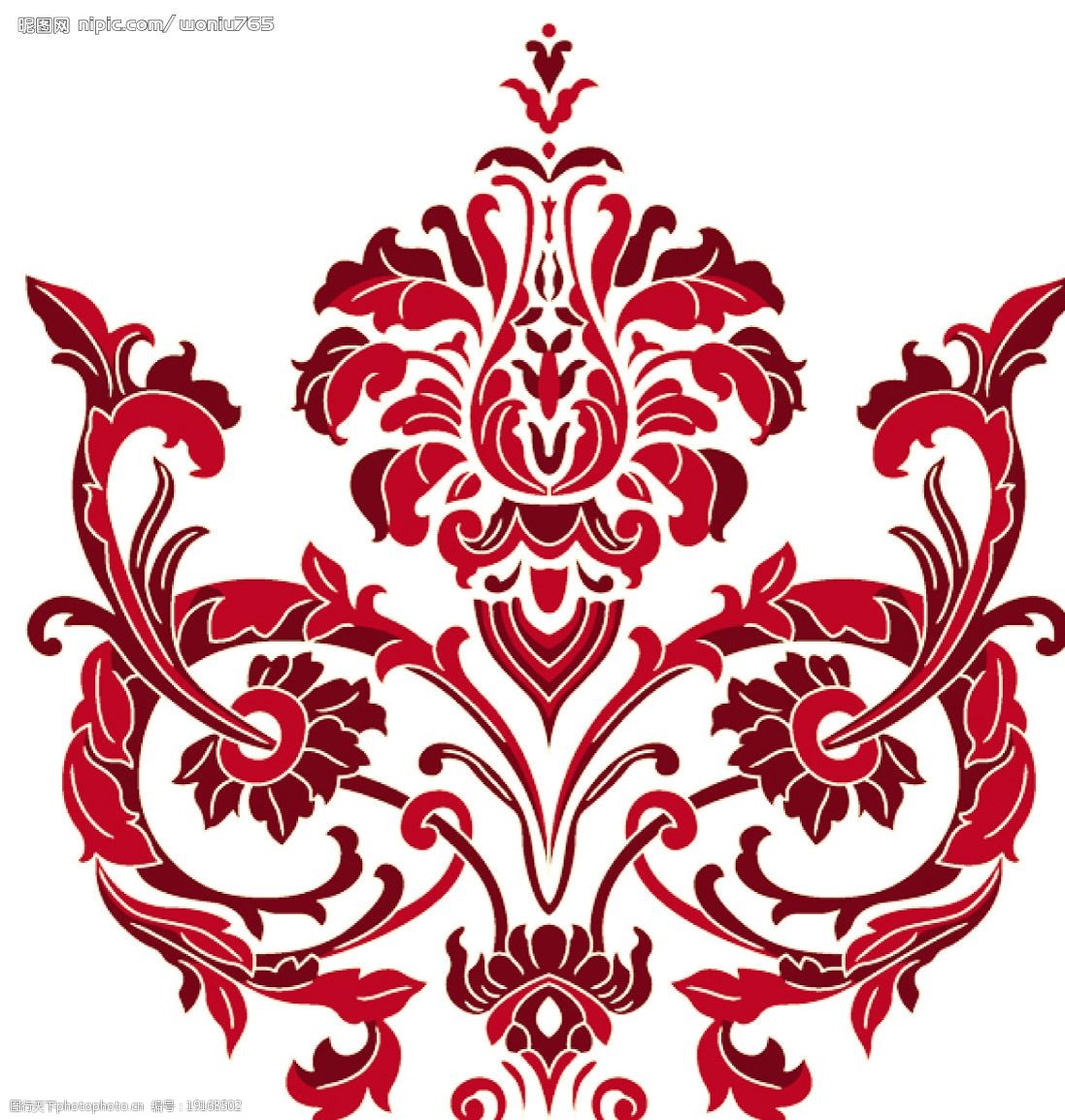 超酷手绘花纹图片