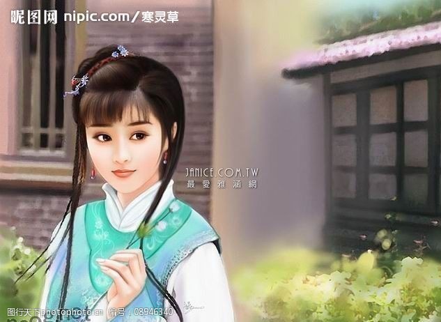 關鍵詞:手繪古裝美女 人物圖庫 其他 設計圖庫 72 jpg