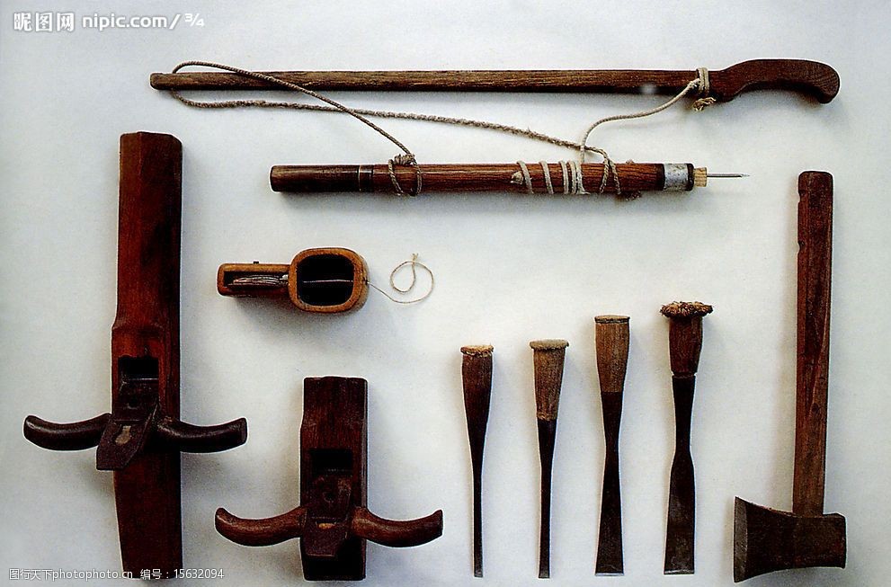 斧凿刨钻墨斗图片