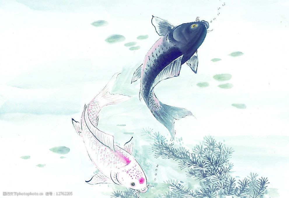 吉祥图案--鱼虾类图片