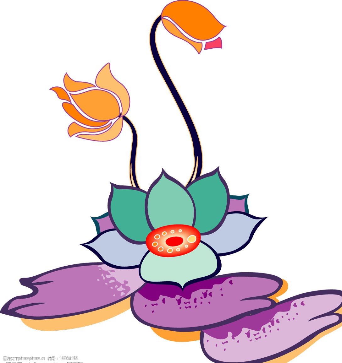 东方风格图案矢量素材7图片