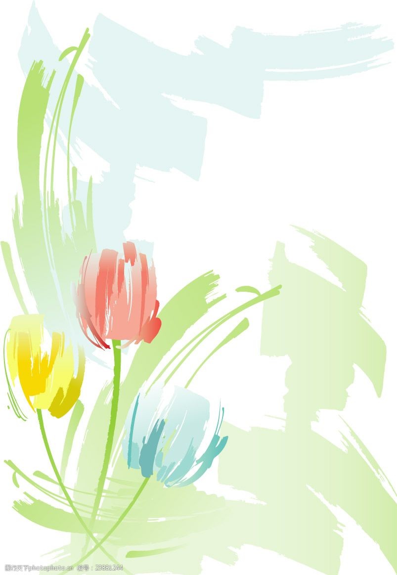 精美素材 韩国特色素材 生物世界 花草 美不胜收 矢量图库 谢绝ctr