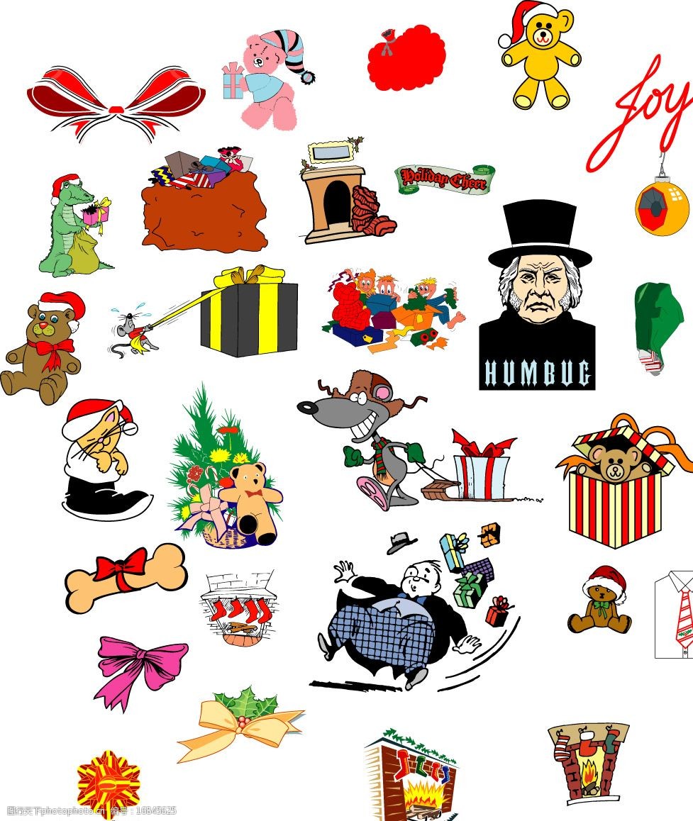 滑稽可爱的圣诞系列图片