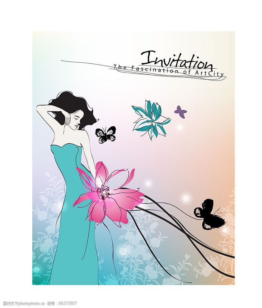 女人和花24图片