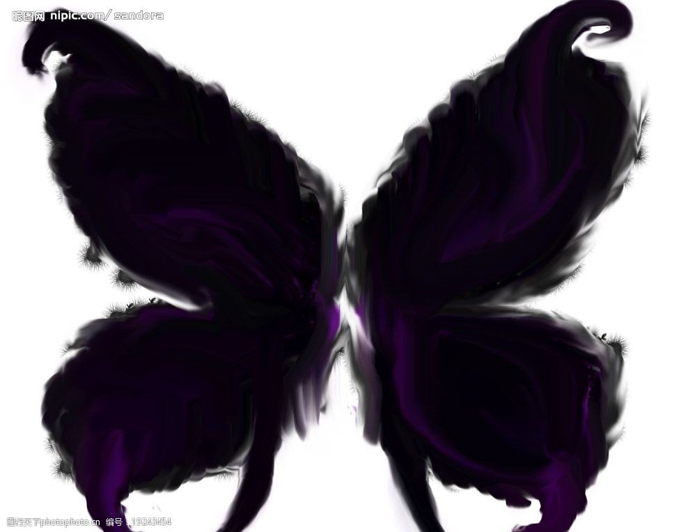 关键词:蝴蝶翅膀psd文件 蝴蝶 翅膀 ps psd 平面设计 梦幻 psd素材 ps