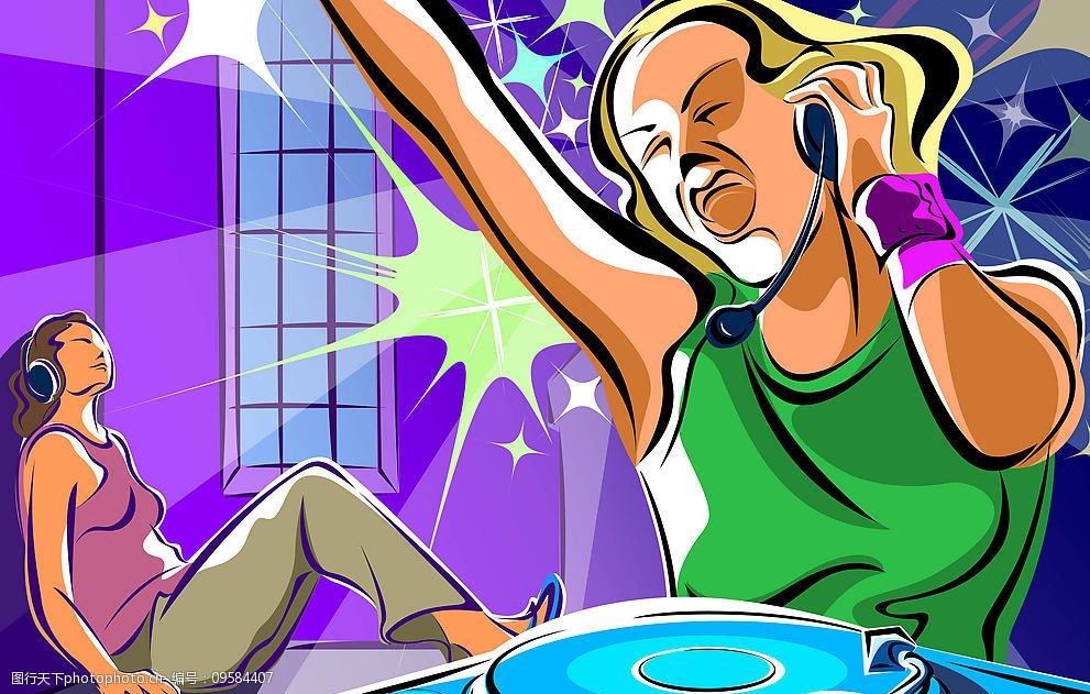 关键词:动漫人物 动漫人物歌星 动漫动画 插图 设计图库 300 jpg