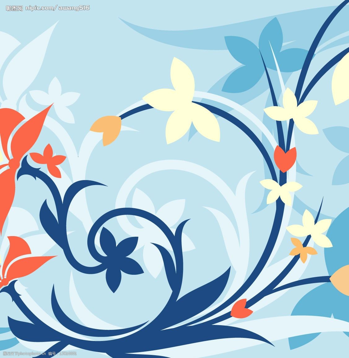 2008最新矢量时尚花纹epsai图片