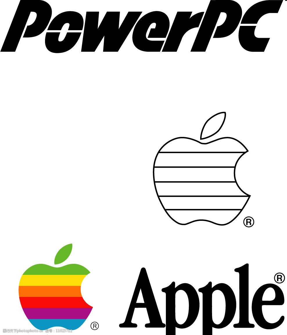 关键词:apple苹果电脑 标识标志图标 企业logo标志 电脑品牌标志 矢量