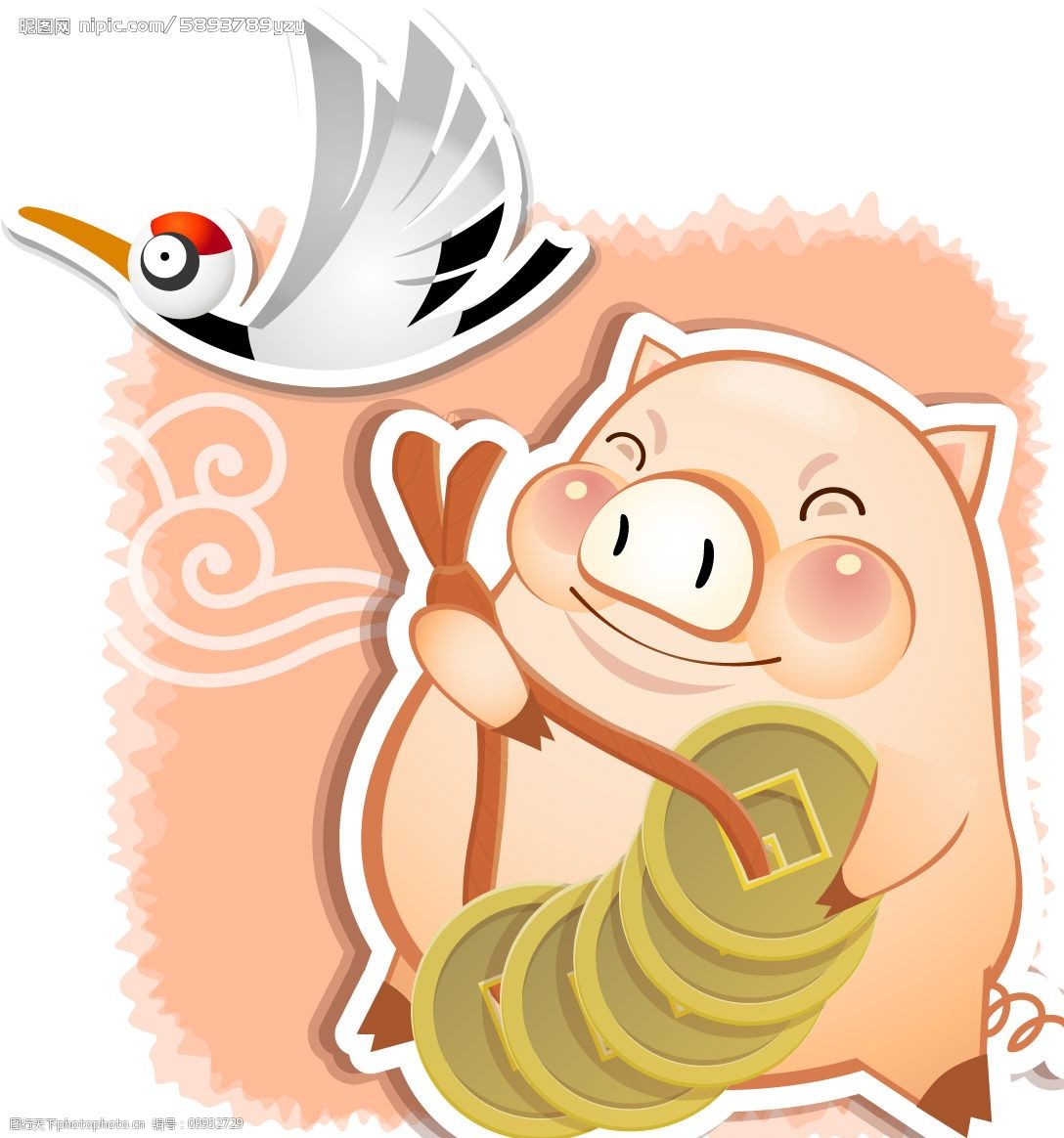 猪年素材图片图片-图行天下图库