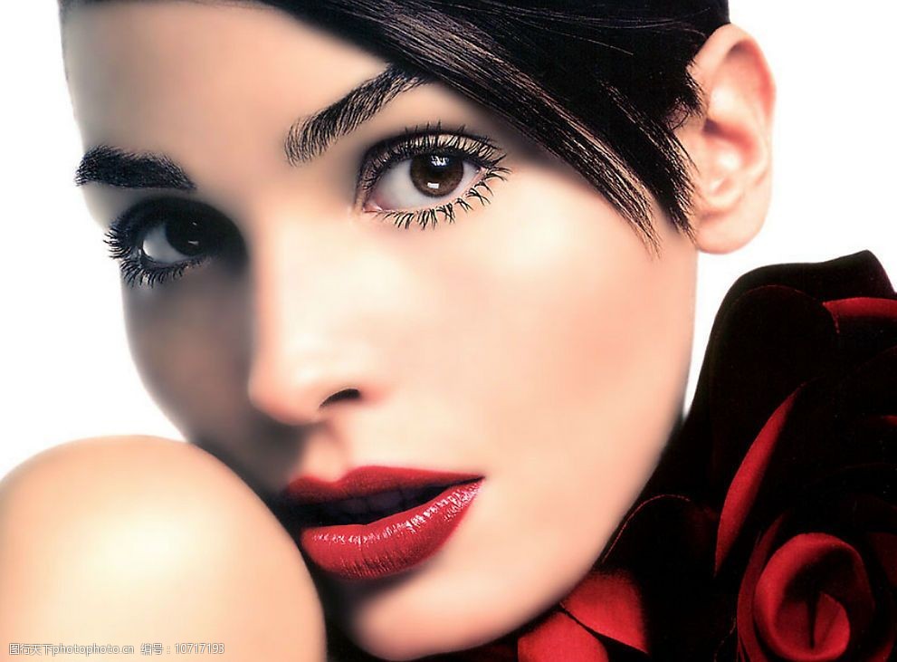 广告女主角图片