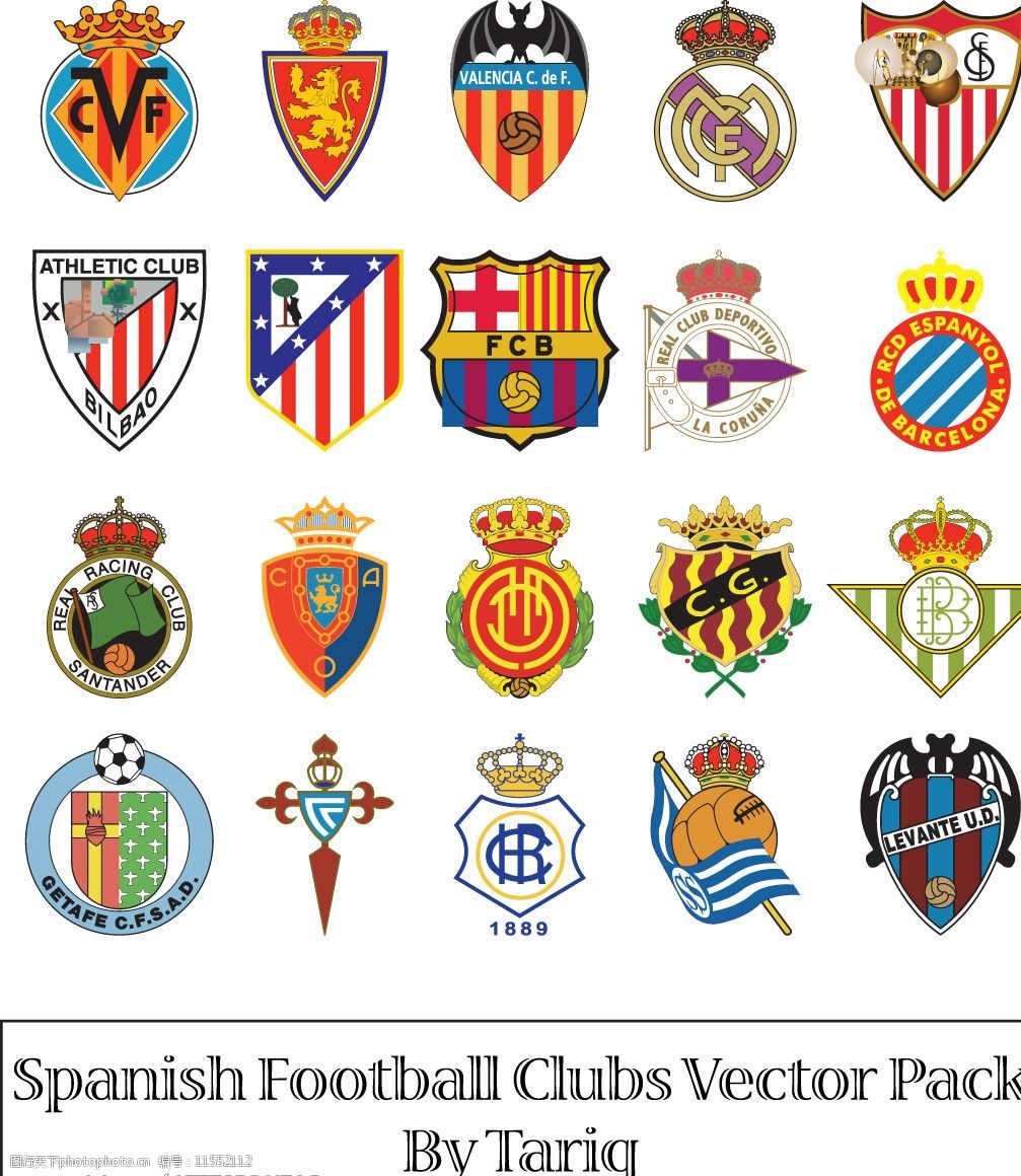 足球俱乐部标志大全图片