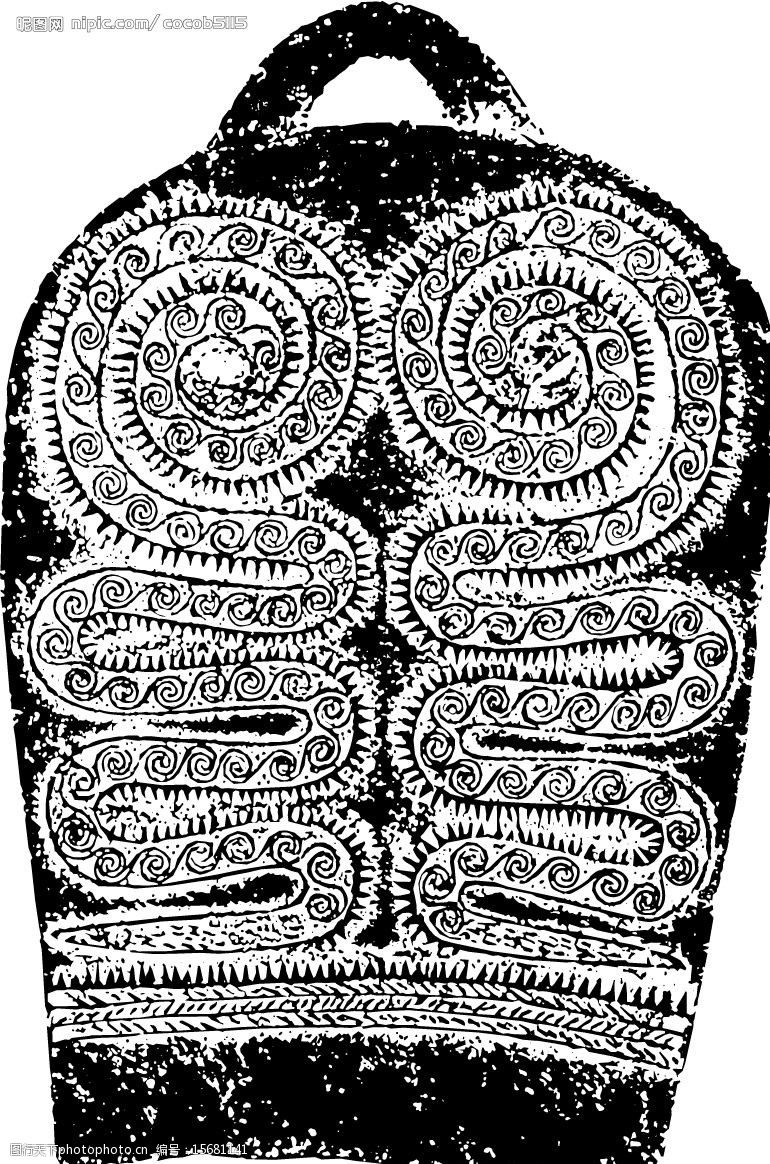 商周图腾素材图片