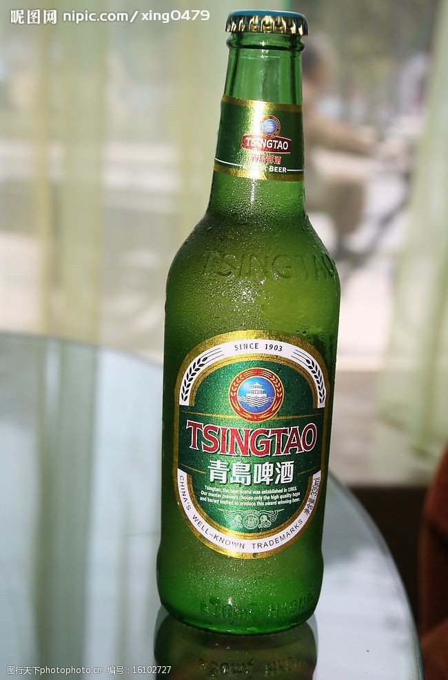 青岛啤酒 真实图片