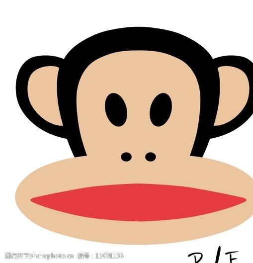 关键词:大嘴猴矢量logo paulfrank 大嘴猴      标识标志图标 企业