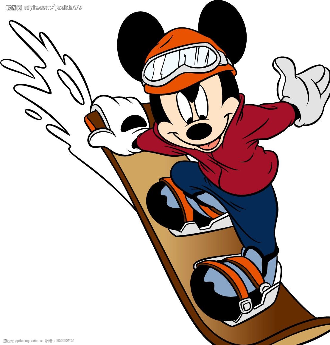迪士尼卡通动画矢量图图片