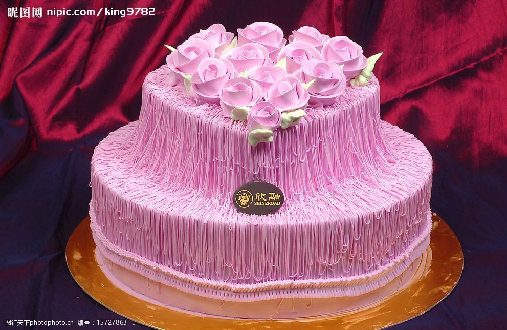 新鲜奶油蛋糕图片